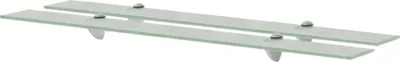 Produktbild von Schweberegale 2 Stk. Glas 90x10 cm 8 mm