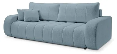 Imagen del producto de Sofá cama rinconera con arcón Baloa Mañana gris azulada