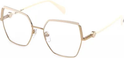 Produktbild von Blumarine VBM218 Oro rose' lucido c/parti beige 55/18/135 Damen Brillen