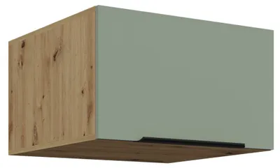 Zdjęcie produktu dla Kondela Górna szafka kuchenna Arsany 60 NAGU-36 1F - aquamarine / dąb artisan