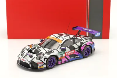 Image de PORSCHE 911 GT3 R n° 69 ADAC GT Masters Oschersleben 2019 SLOOTEN/LUHR, IXO-LEGT18033, échelle 1/18, IXOMODELS