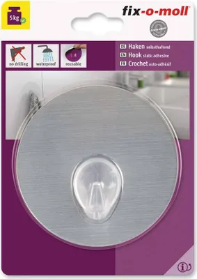Produktbild von Haken rund 100mm alufarben fix-o-moll