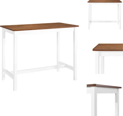 Produktbild von vidaXL Bartisch Massivholz 108 x 60 x 91 cm -  Esstische