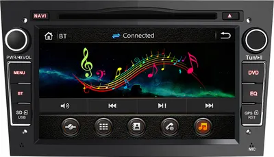 Zdjęcie produktu dla Do Opel Astra Vivaro Vectra Zafira Corsa Tigra 7" Czarny Radio samochodowe GPS Navi DVD CD DAB