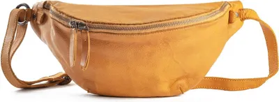 Produktbild von HAROLD'S Leder Umhängetasche Submarine Hipbag Yellow dunkelgelb