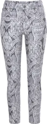 Produktbild von LASCANA 7/8-Jeggings offwhite-anthrazit bedruckt Größe 46