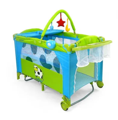 Produktbild von Milly Mally Babybett Reisebett Laufstall Kuh - Playpen Mirage Deluxe Cow Baby