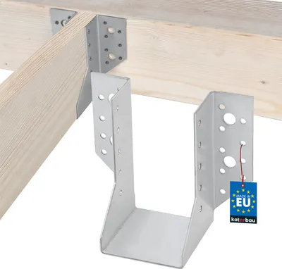 Obrázek produktu pro KOTARBAU® Objímka trámu typ A 70 mm Spojka dřevěného trámu Spojka trámu Spojka pro vnější konstrukce budov