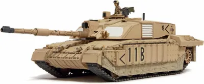 Immagine prodotto di Modello in scala 1:48 Carro armato britannico Challenger 2 Desert - fedele nei minimi dettagli