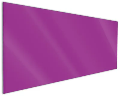 Produktbild von Wallario Küchenrückwand aus Glas, Größe: 125 x 50 cm, Motiv: Lila | Spritzschutz | abwischbar | pflegeleicht | in