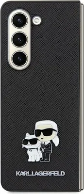 Obrázek produktu pro Pouzdro Karl Lagerfeld Saffiano Karl&Choupette Pin Na Samsung Galaxy A35 - Czarne