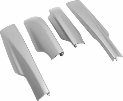 Produktbild von 4PCS Dachträgerabdeckung Kunststoff Autozubehör Einfach zu installierender Gepäckfrachtschienenersatz für RAV4 2006-2012