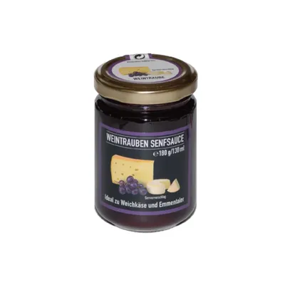 Immagine prodotto di Ruwisch & Zuck salsa di senape all'uva dolce e piccante vaso 180g