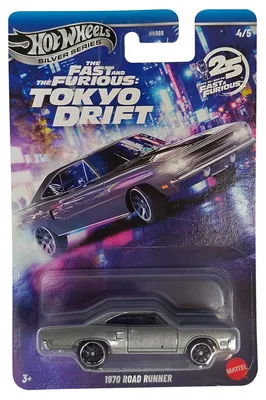 Image de Hot Wheels Fast & Furious JKX08, Voiture, 3 ans/ans, Métal, Plastique, Multicolore