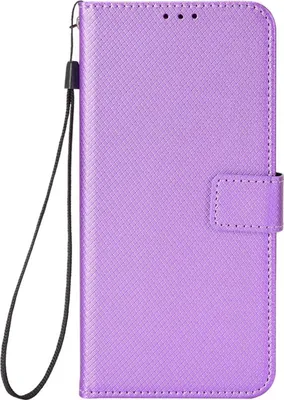 Produktbild von König Design Hülle kompatibel mit Samsung Galaxy Xcover 5 / 5s Kunstleder Handyhülle - Handy Case Lila