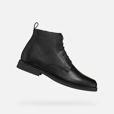 Produktbild von Geox Schwarze Herren-Ankle-Boots von Saharo 46