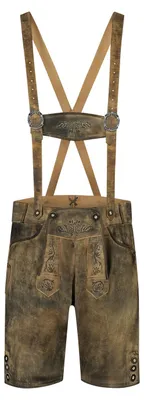 Productafbeelding van Broek met kniestukken, kunstleer, urban/retro stijl, maat: 64