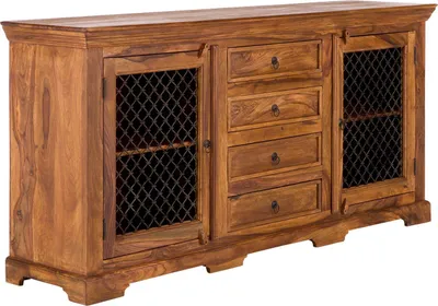 Produktbild von Sideboard Merlow rustikal Kommode aus Akazie