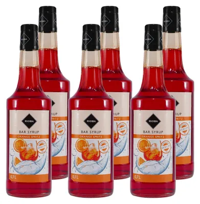 Produktbild von Rioba Orange Spritz Syrup (6 x 0,7L)