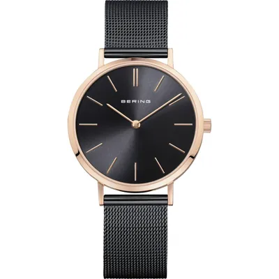 Produktbild von BERING Damen Uhr Quarz Movement - Classic Collection mit Edelstahl und Saphirgla