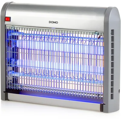Produktbild von DOMO Insektenvernichter mit UV-Licht 20 W 2500 V Silbern