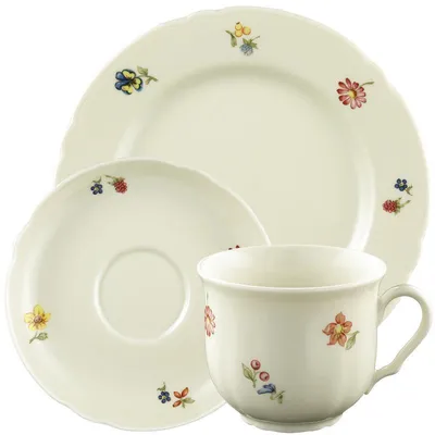 Obrázok produktu pre Seltmann Weiden 4003106984492, 6 osôb, Porcelán, Krém, 14,5 cm, 20 cm, 18 kusov