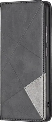 Produktbild von Mobigear Rhombus Slim  Xiaomi 12 Hülle Klapphülle - Schwarz