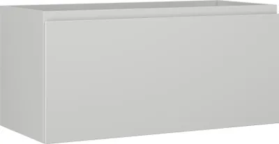 Produktbild von Mexen Orio Badezimmerschrank für Waschtisch 100 cm, 1 Schublade, grau matt - 91A10-10047-1-BF62