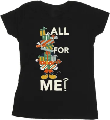 Produktbild von Disney - "Presents All For Me" T-Shirt für Damen BI33886 (M) (Schwarz)