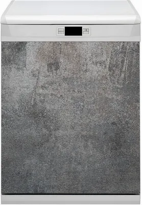 Produktbild von Dekorative Magnetmatte Küche Geschirrspüle 60x70 cm  Magnet für Spülmaschine  - Betonmotiv