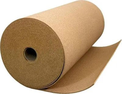 Produktbild von Rollenkork in verschiedenen Maßen - Kork - Rolle - Meterware Größe 1 Stück = 1 Meter Kork - Trittschalldämmung - Dämmunterlage -Trittschallkork - Korkplatte - Parkettverlegung - 5mm