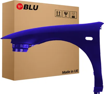 Image de BLU Aile Compatible avec Seat Toledo II 2 LB5N Gauche Blau IndigoBlau | 1999-2004 | Avant | Peint| Prêt à Monter | Galvanisé