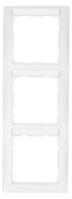Produktbild von Berker 10139919, Weiß, Schraubenlos, Berker, Matte, 1 Stück(e)
