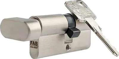 Obrázek produktu pro Bezpečnostní cylindrická vložka FAB 3, 30+35, s knoflíkem, 6 klíčů, L92TB11612.1140