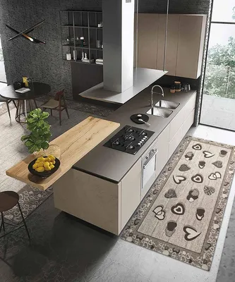 Image de Tapis velours antidérapant LOVELY 55X240 cm SLATE | GalleriaFarah1970