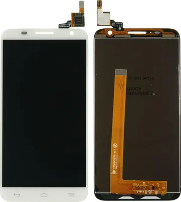 Produktbild von Display für Alcatel OneTouch Idol 2 S (6050Y) Farbe: Weiß Displayglas Touchscreen Bildschirm