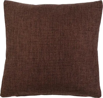 Produktbild von Kissenhülle - Dunkelbraun - 50 x 50 cm - Unifarben