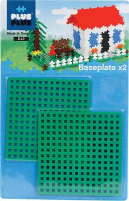 Immagine prodotto di PLUS-PLUS mattoncini 2 tavolette di base verde