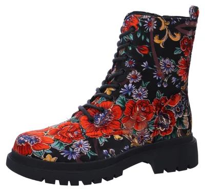 Produktbild von La Strada 2405206-4601 (36/black-red flower velvet)