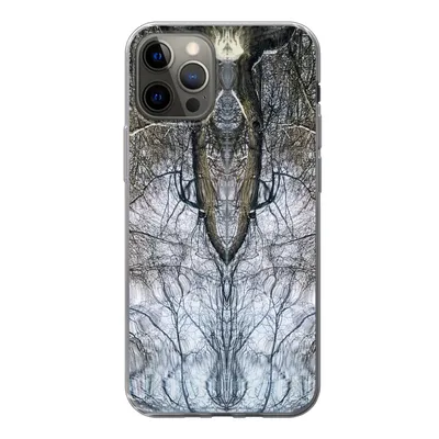 Produktbild von MuchoWow® Handyhülle Schutzhülle Hülle für iPhone 12 Pro Baum - Kunst - Psychedelisch Silikon Softcase Handy Hülle - Abdeckung