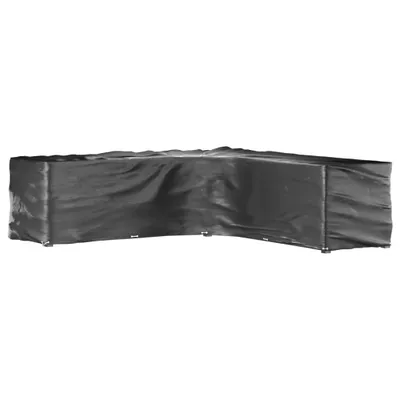 Image de vidaXL Couvertures pour meubles de jardin en L 2 pcs. 20 oeillets 300x300x90 cm