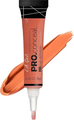 Produktbild von Orange Concealer 8g für professionelle Abdeckung, gleicht Hautton aus, mit Pinselapplikator