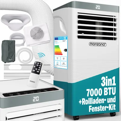 Immagine prodotto di MONZANA Condizionatore Portatile 7000 BTU