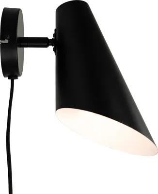 Produktbild von Wandleuchten Wandlampe LED Wandbeleuchtung Leselampe Wand Nachttischlampe Wohnzimmer Metall Schlafzimmer Cale schwarz