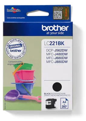 Produktbild von LC221BK schwarz Druckerpatrone