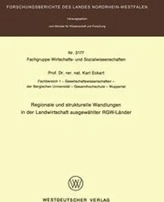 Image de Regionale und strukturelle Wandlungen in der Landwirtschaft ausgewählter RGW-Länder