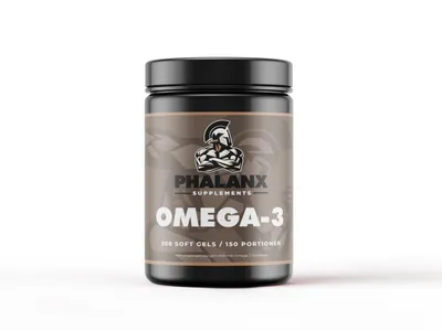 Produktbild von Omega-3 Kapseln I 1000 mg mit 75 % Omega-3 Triglyceriden (50 EPA / 25 DHA)