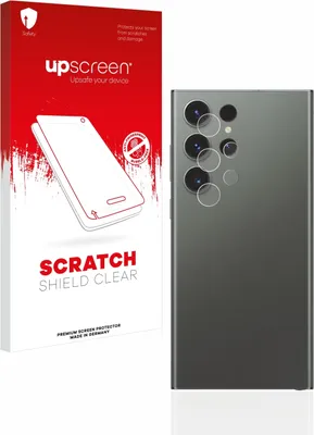 Produktbild von upscreen Schutzfolie für Samsung Galaxy S23 Ultra (NUR Kameraschutz) Displayschutz Displayschutzfolie Folie Klar Transparent