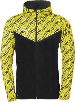 Produktbild von Uhlsport Progressive 28 Multi Hood Jacke schwarz/limonengelb 128
