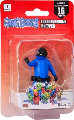 Obrázek produktu pro P.M.I. Gang Beasts série 1 E Super Blue 7cm